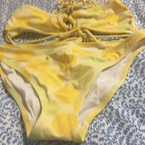 polka dot bikini not worn, tried on once, by VS